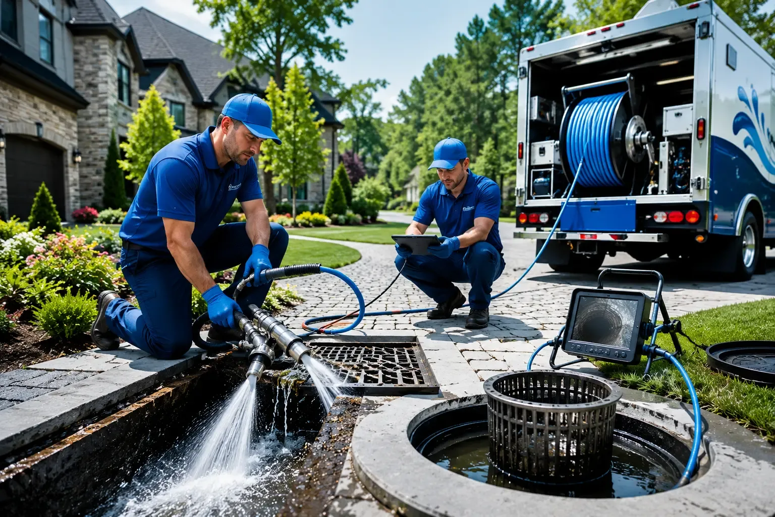 Local outdoor drain cleaning professionals in Slater, SC